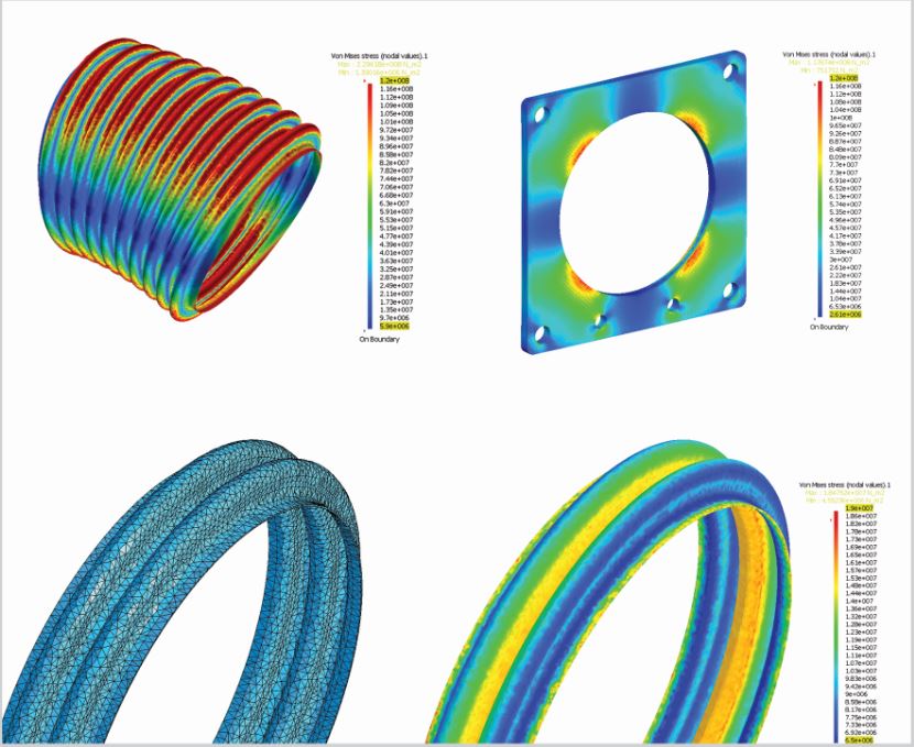 تحلیل تنش اکسپنشن جوینت